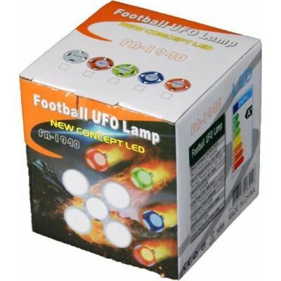 Διακοσμητικό Φωτιστικό με Φωτισμό RGB Λαμπτήρας LED Football UFO 40W Πολύχρωμο