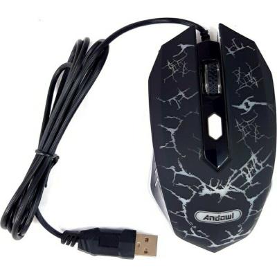 Andowl Q-T39 Gaming Ποντίκι 4200 DPI Μαύρο