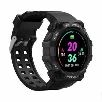 FD68S Smartwatch με Παλμογράφο (Μαύρο)
