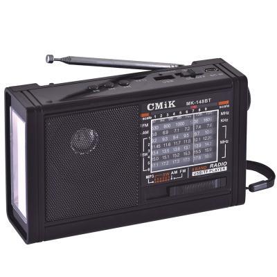 CMiK MK-148BT Φορητό Ραδιόφωνο Επαναφορτιζόμενο με USB Μαύρο