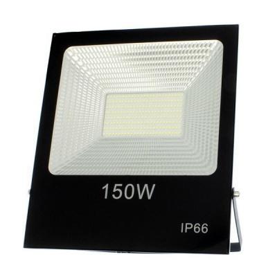 Στεγανός Προβολέας IP66 Ισχύος 150W με Ψυχρό Λευκό Φως σε Μαύρο χρώμα 68015