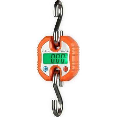 Ηλεκτρονική Επαγγελματική Κρεμαστή Ζυγαριά WH-C100 Orange με Ικανότητα Ζύγισης 100kg και Υποδιαίρεση 50gr