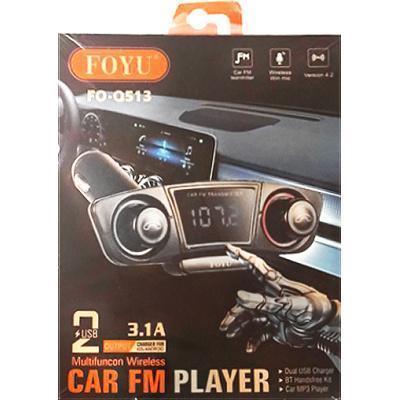 FM Transmitter Αυτοκινήτου FO-Q513 με Bluetooth / USB