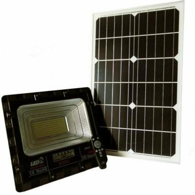 Προβολέας Ηλιακός LED 120w με Οθόνη & Τηλεχειριστήριο Αδιάβροχος FO-T8120 FOYU – ΟΕΜ 6462