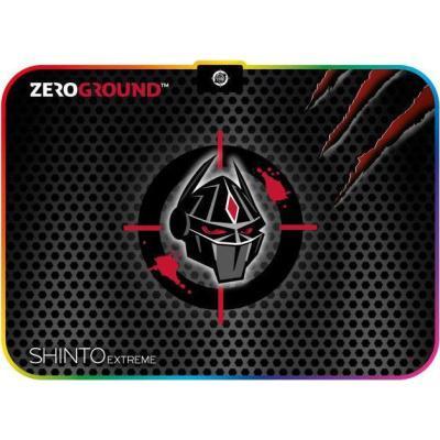 Zeroground Shinto Extreme v2 Gaming Mouse Pad Medium 350mm με RGB Φωτισμό Μαύρο