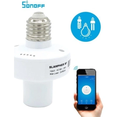 Sonoff Slampher E27 Λευκό Smart lamp holder