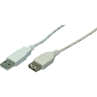LogiLink USB 2.0 Cable USB-A male - USB-A female 3m (CU0011)