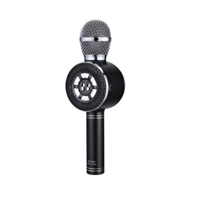 Ασύρματο Μικρόφωνο Karaoke WS-669 σε Μαύρο Χρώμα