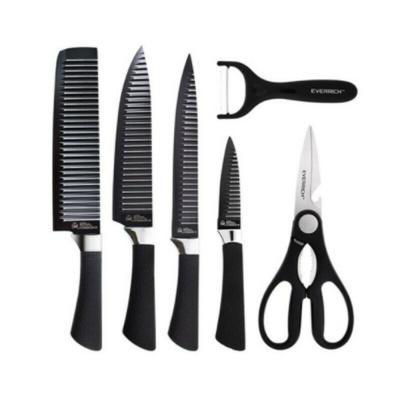 Σετ Κοφτερών Μαχαιριών  6 in 1 Premium Quality Stainless Steel Kitchen Knife Set 0238A
