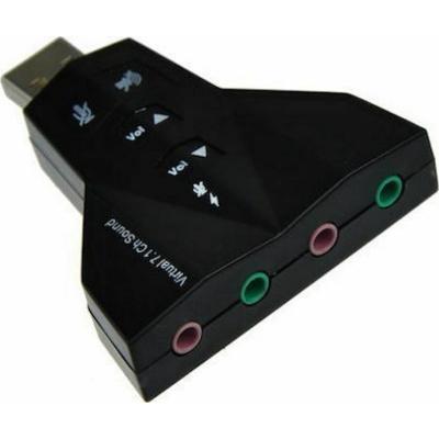 Cmedia PD560 Εξωτερική USB Κάρτα Ήχου 7.1