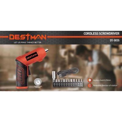 Κατσαβίδι μπαταρίας Destman DT-5035