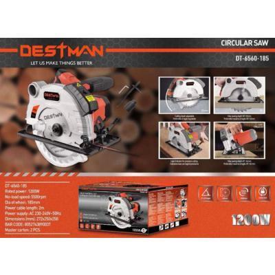 Ηλεκτρικό Κυκλικό Πριόνι Destman DT-6560-185