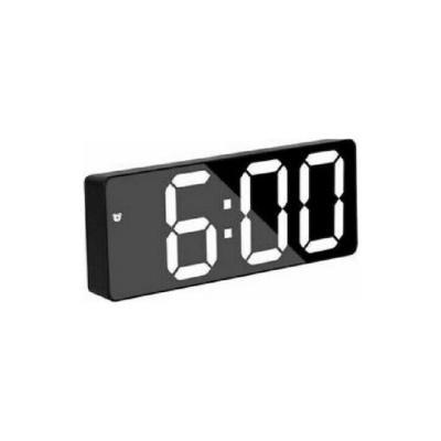 Ψηφιακό Ρολόι Επιτραπέζιο με Ξυπνητήρι LED Μαύρο GH0712l