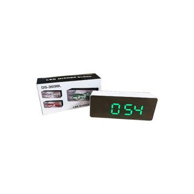 Ψηφιακό Ρολόι Επιτραπέζιο με Ξυπνητήρι DS-3698L Λευκό