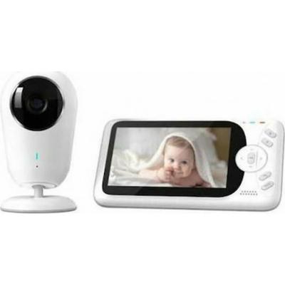 Ασύρματη Ενδοεπικοινωνία Μωρού με Κάμερα & Οθόνη 4.3" με Αμφίδρομη Επικοινωνία & Νανουρίσματα