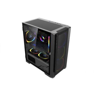OEM PC CASE MICRO-ATX DTM2 BLACK Κουτί Υπολογιστή Μαύρο Χρώμα