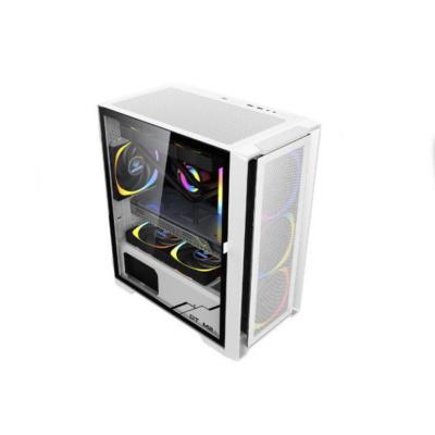 OEM PC CASE MICRO-ATX DTM2 WHITE Κουτί Υπολογιστή Λευκό Χρώμα