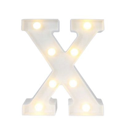 LED Φως Γράμμα X 22x17.5cm