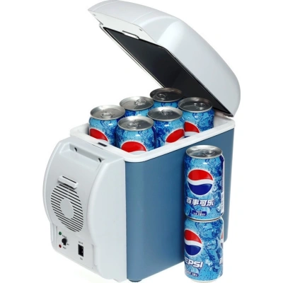 Huanjie Portable Car Refrigerator Cooler Ηλεκτρικό Φορητό Ψυγείο 12V 7.5lt