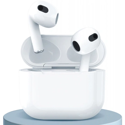 Pavareal P4 In-ear Bluetooth Handsfree Ακουστικά με Θήκη Φόρτισης Λευκά