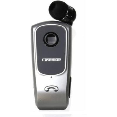 Fineblue F920 In-ear Bluetooth Handsfree Ακουστικό Πέτου Ασημί