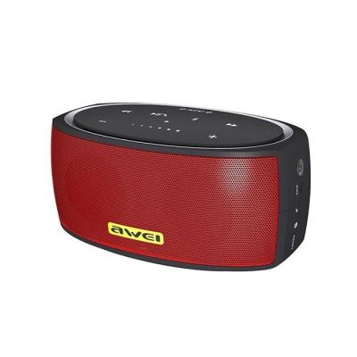 Bluetooth Speaker Awei Y210 Ασύρματο Ηχείο Touch Portable Wireless Stereo - Χρώμα: Κόκκινο