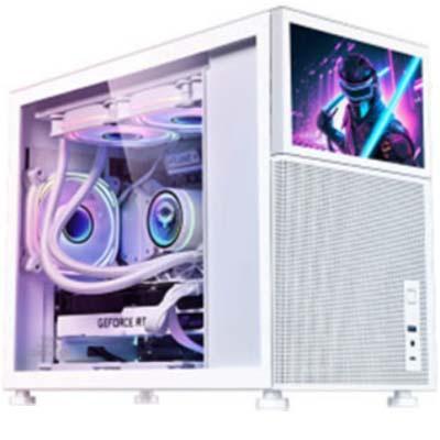 Armaggeddon Tessaraxx Corevision Gaming Midi Tower Κουτί Υπολογιστή με Πλαϊνό Παράθυρο Λευκό