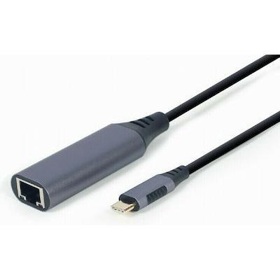 Cablexpert A-USB3C-LAN-01 USB-C Αντάπτορας Δικτύου για Ενσύρματη σύνδεση Gigabit Ethernet