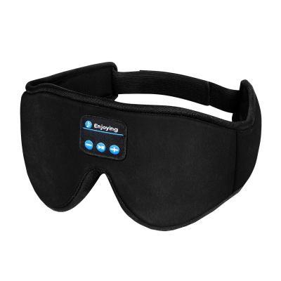 Μάσκα ύπνου με ενσωματωμένα Bluetooth ακουστικά μαύρη