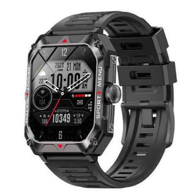 Lamtech LAM113485 47mm Smartwatch με Παλμογράφο (Μαύρο)