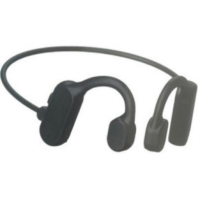Ezra BW56 Bone Conduction Bluetooth Handsfree Ακουστικά με Θήκη Φόρτισης Μαύρα