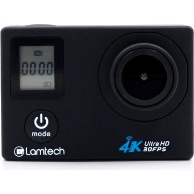 Lamtech LAM021615 Action Camera 4K Ultra HD Υποβρύχια (με Θήκη) με WiFi 4K Μαύρη